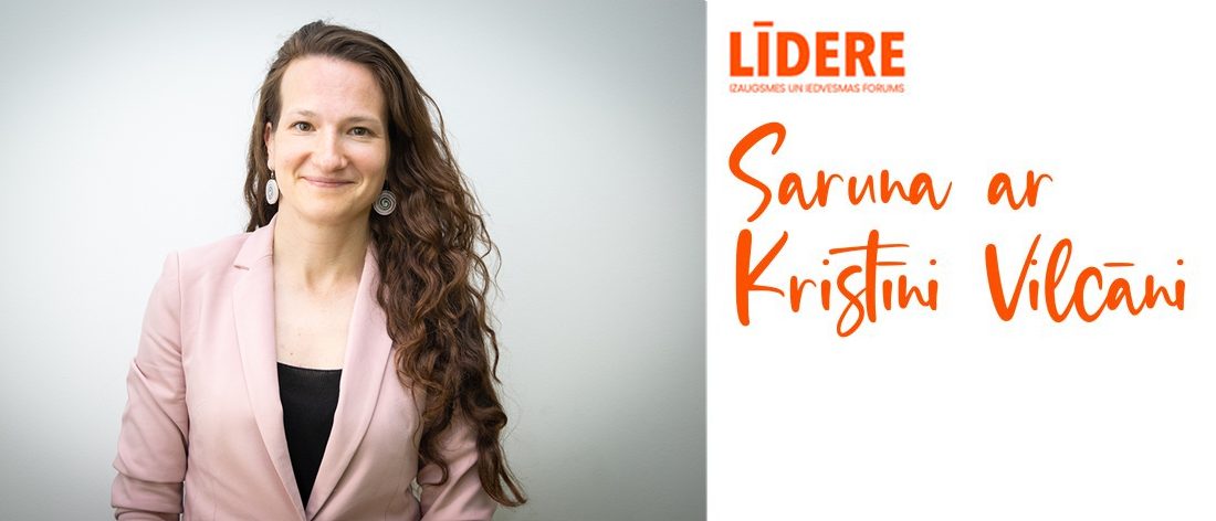 Foruma Līdere lektore Kristīne Vilcāne