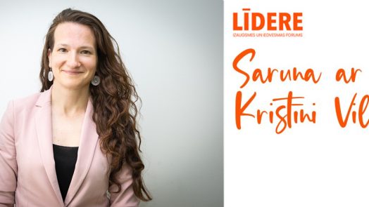 Foruma Līdere lektore Kristīne Vilcāne