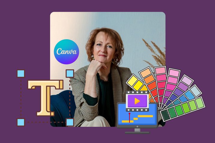 Canva nodarbība sievietēm 50+