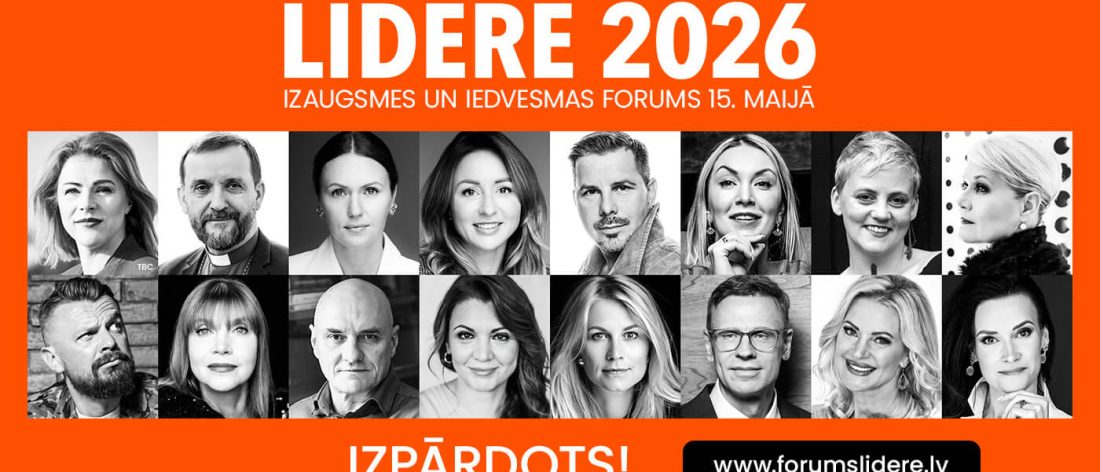 Forums Līdere izpārdots- būs tiešraide