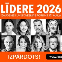 Forums Līdere izpārdots- būs tiešraide